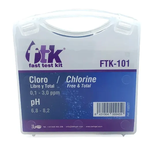 Analizador FTK-101 - CL LIBRE/TOTAL/pH 0,1-3,0 PPM